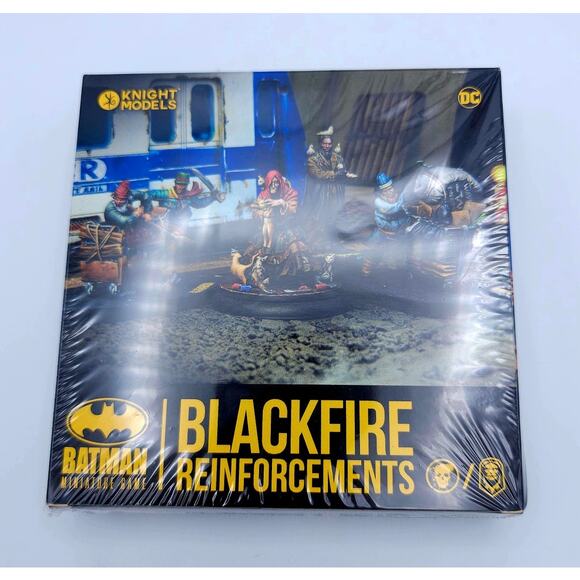 Batman Miniature Game Blackfire Reinforcements Knight Models Sealed
